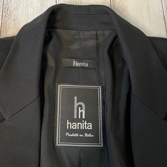 Hanita | Gorgeous Cut Italian Wool Blazer IT40/US4 - Picture 5 of 6